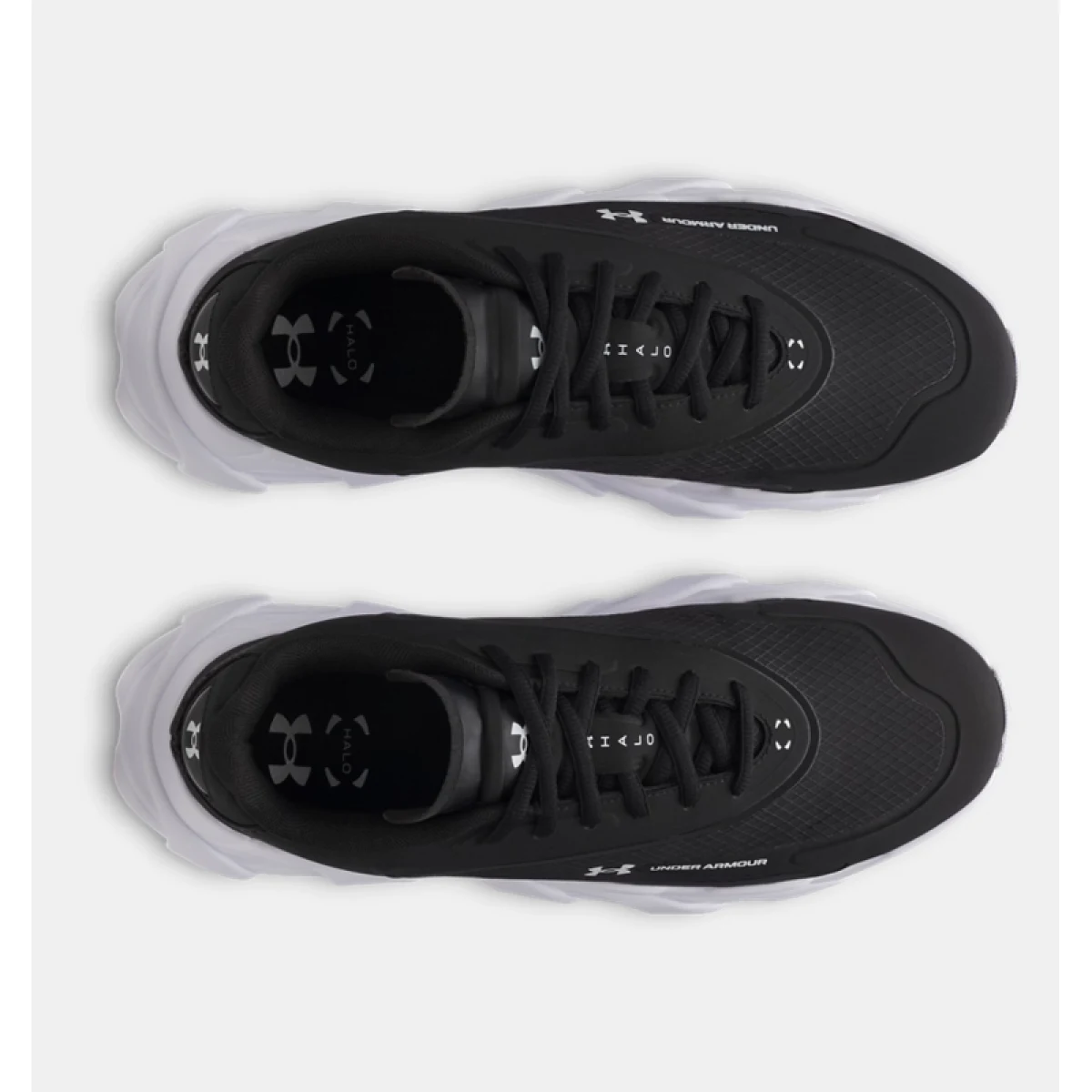 Pánska bežecká obuv UNDER ARMOUR UA Halo Runner SE M black white white · záber 5