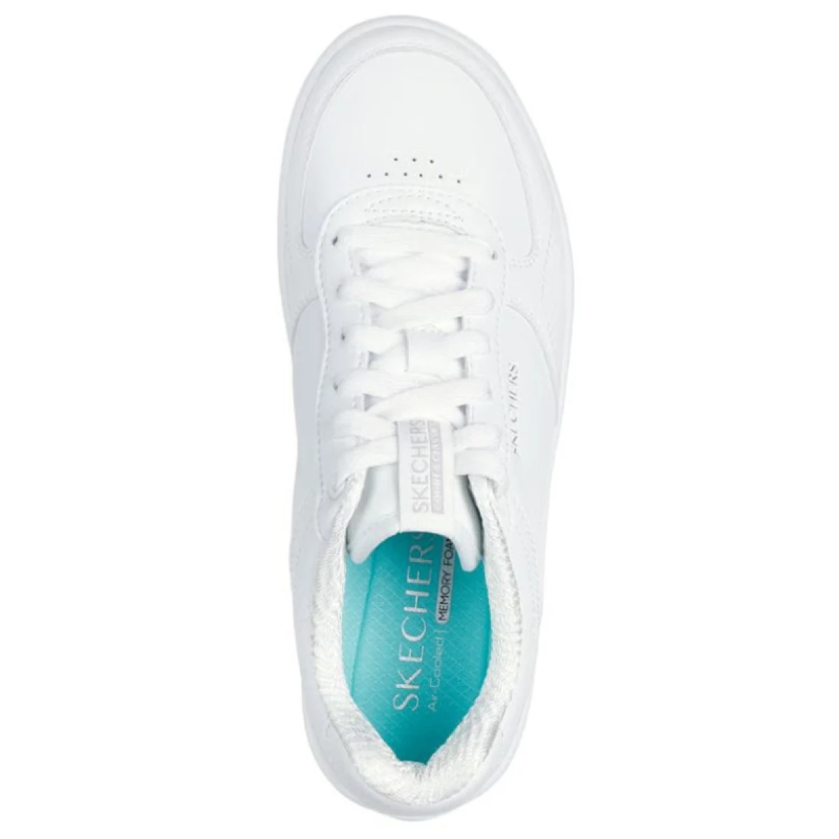 Dámska rekreačná obuv SKECHERS Sport Court 2.0 Core Essential W white · záber 4