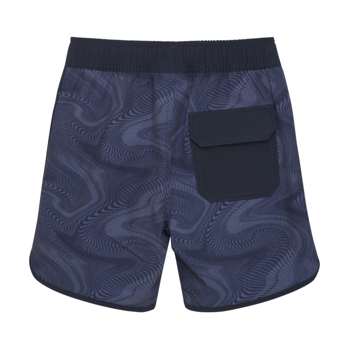 Fiú úszónadrágok COLOR KIDS Swim Long Shorts, AOP, vintage indigo · záber 2