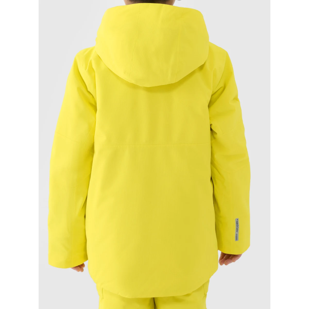 Chlapčenská lyžiarska bunda 4F JUNIOR TECHNICAL JACKET M0828-4FJWAW25TTJAM0828-71S-YELLOW · záber 2