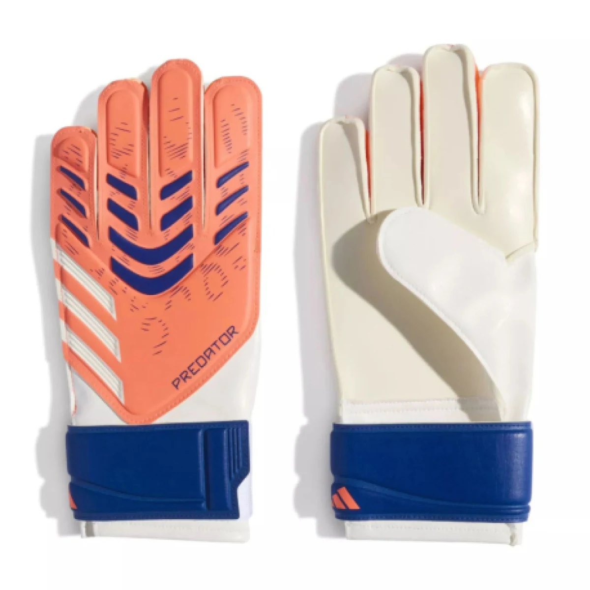 Detské futbalové brankárske rukavice ADIDAS PRED GL TRN J SIGCOR WHITE LUCBLU · záber 1