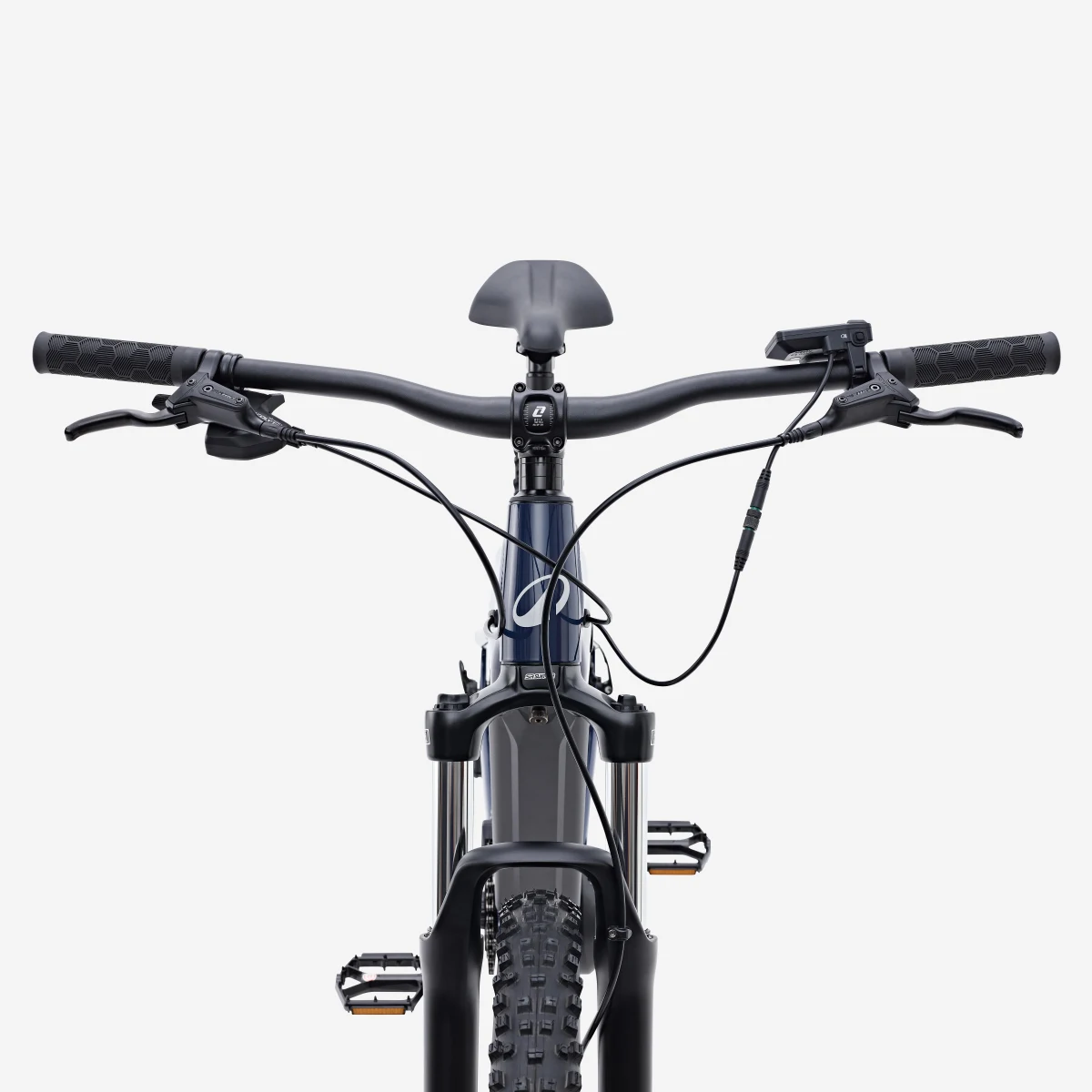 ROCKRIDER Horský elektrobicykel E-EXPL 140 29" hliník. rám modrý XL (185-200 cm) · záber 2