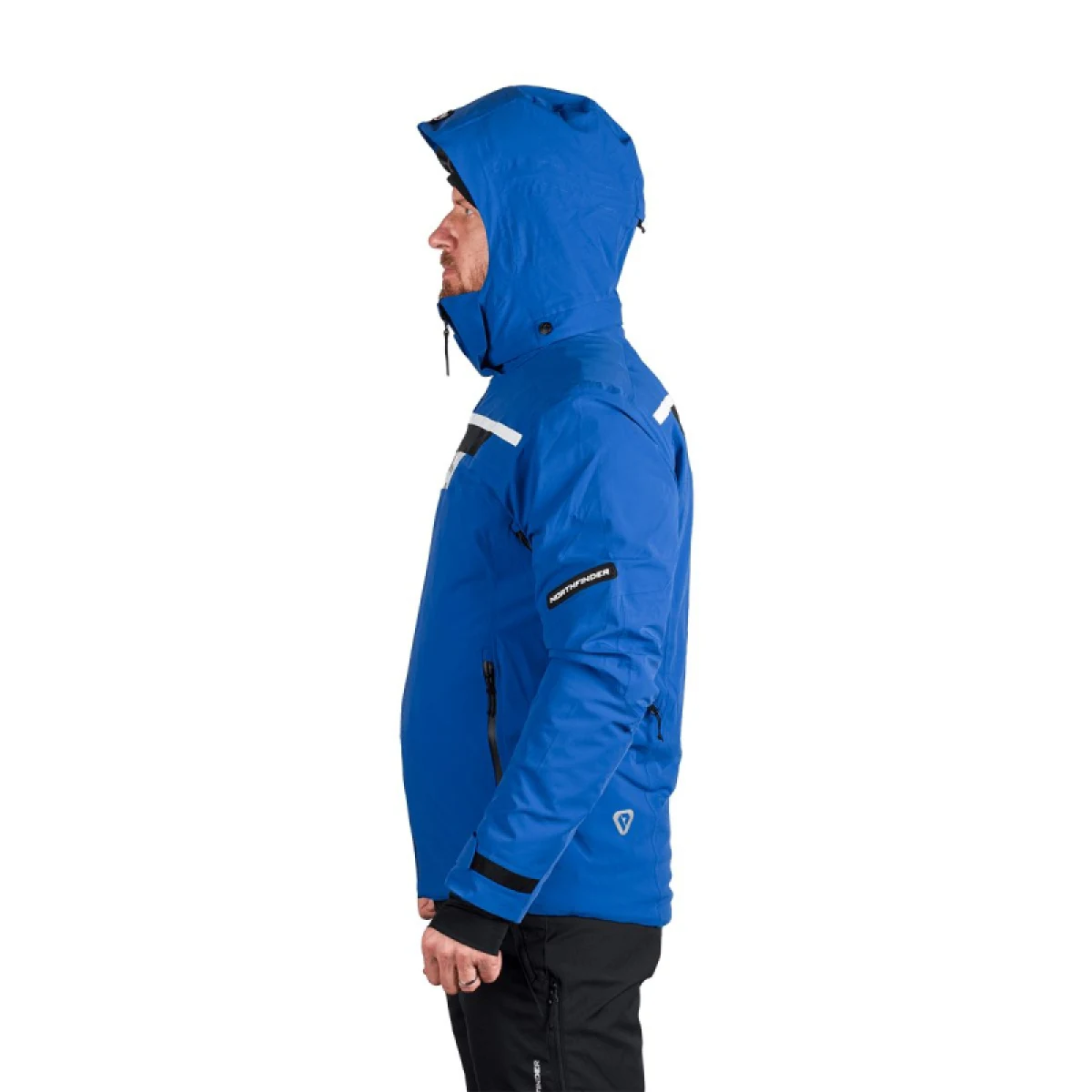 Pánská lyžařská bunda NORTHFINDER VOLOS-282blueblack · záber 4