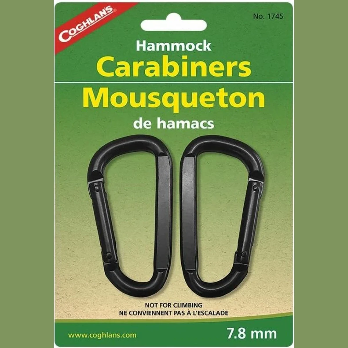 Coghlans sada karabin Hammock Carabiners · záber 1