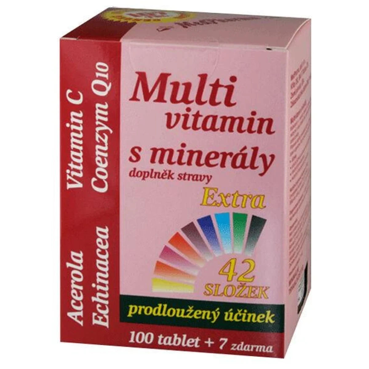 MedPharma MultiVitamín s minerály + extra C 107 tablet · záber 3