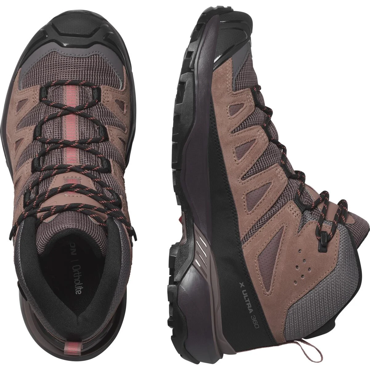 Salomon X Ultra 360 Leather Mid GTX W - Velikost: 41 1/3 · záber 11