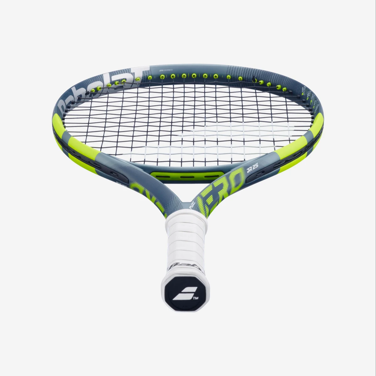 BABOLAT BABOLAT Pure Aero detská tenisová raketa 25 palcov sivo-žltá 000 · záber 2