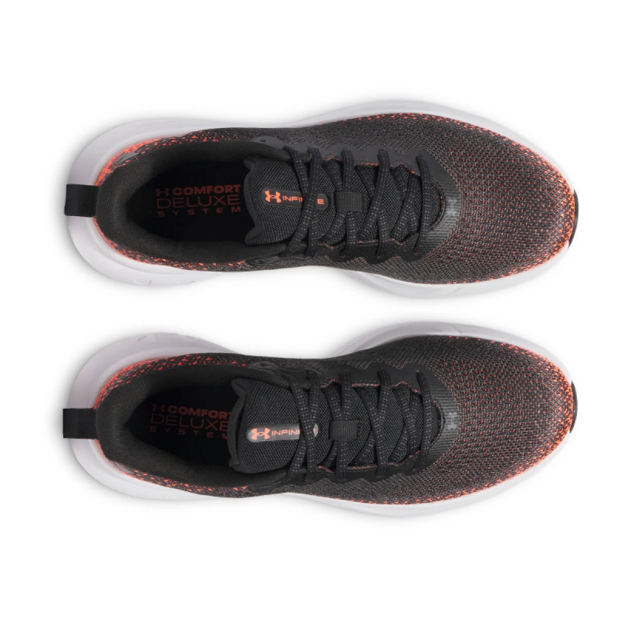 Pánská běžecká obuv UNDER ARMOUR UA Infinite M black ares red black · záber 4