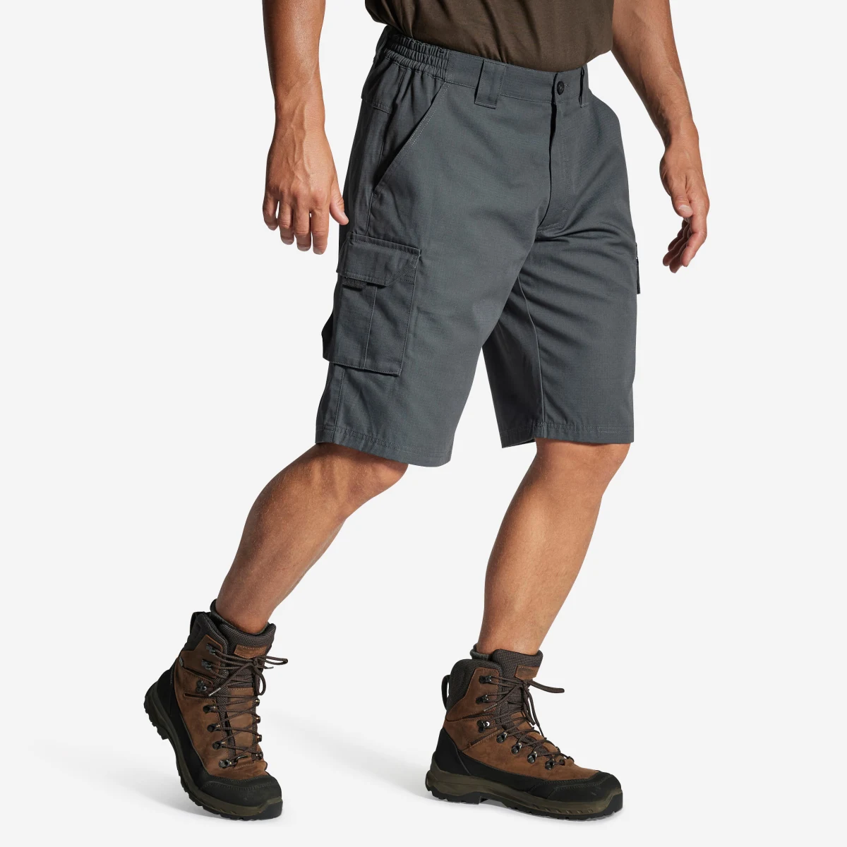 SOLOGNAC Bermudy Cargo 500 sivé 2XL · záber 1