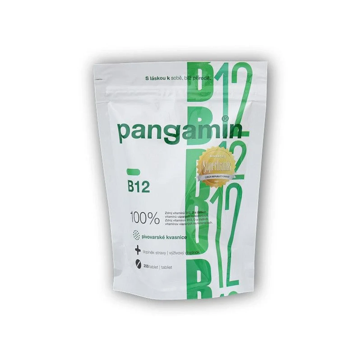 Pangamin B12 200 tablet · záber 2