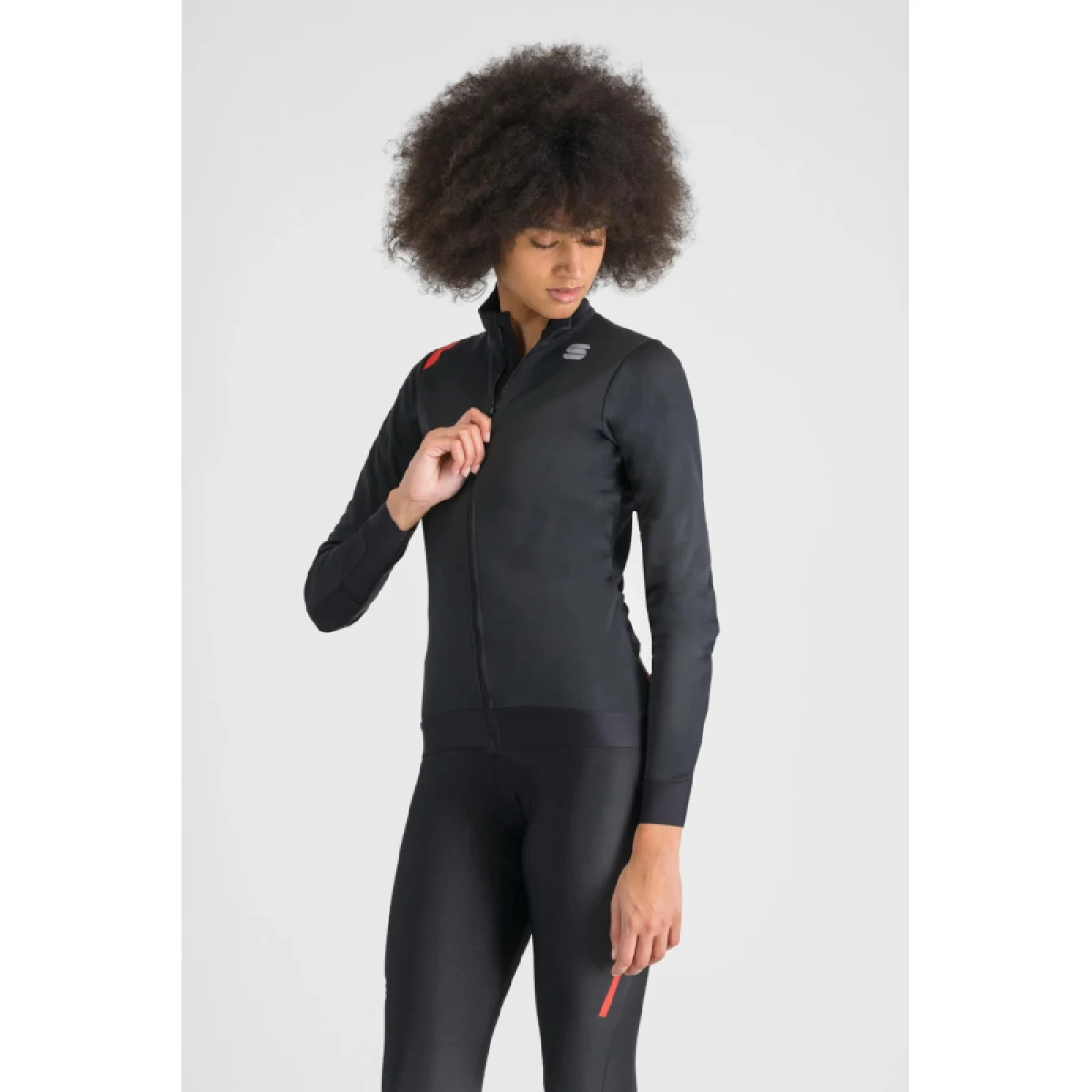 Dámská cyklistická bunda SPORTFUL Fiandre medium w jacket, black · záber 3