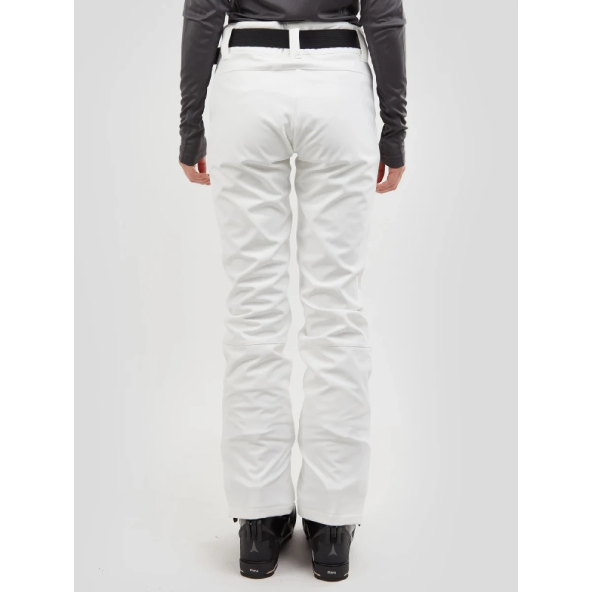 Dámske lyžiarske softshellové nohavice FUNDANGO Galena Softshell Pants-100-white · záber 3