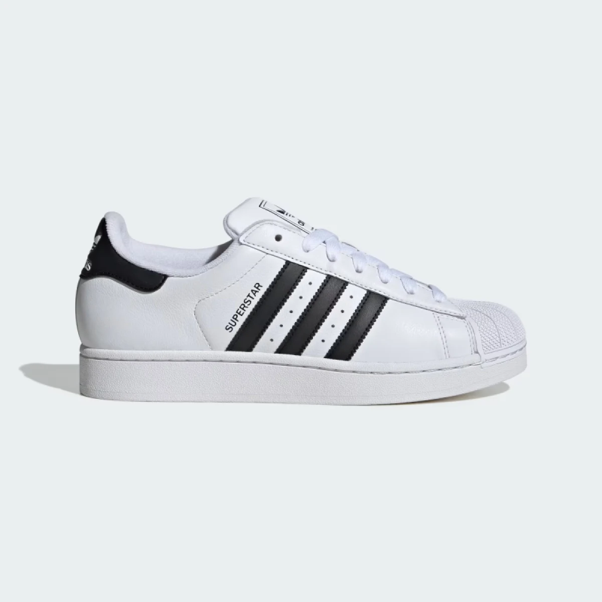 Vychádzková obuv ADIDAS ORIGINALS Superstar II U cloud white core black cloud white · záber 2