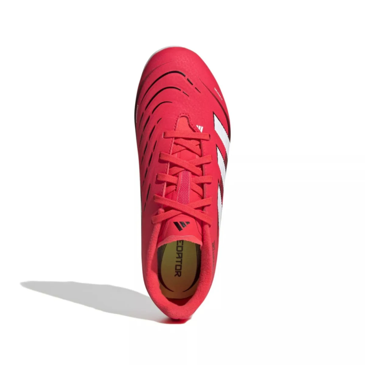 Chlapecké fotbalové kopačky outdoorové ADIDAS Predator League Jr FG MG lucid red cloud white core black · záber 4