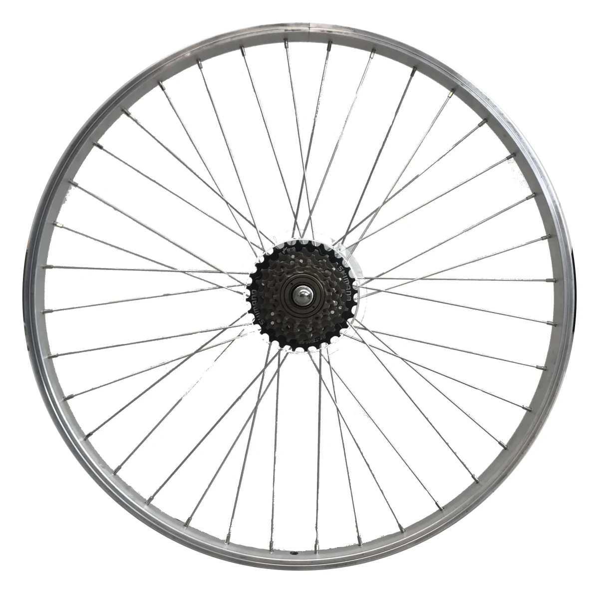 ELOPS Zadné koleso 26" dvojstenný ráfik brzdy V-Brake strieborné 26" · záber 1