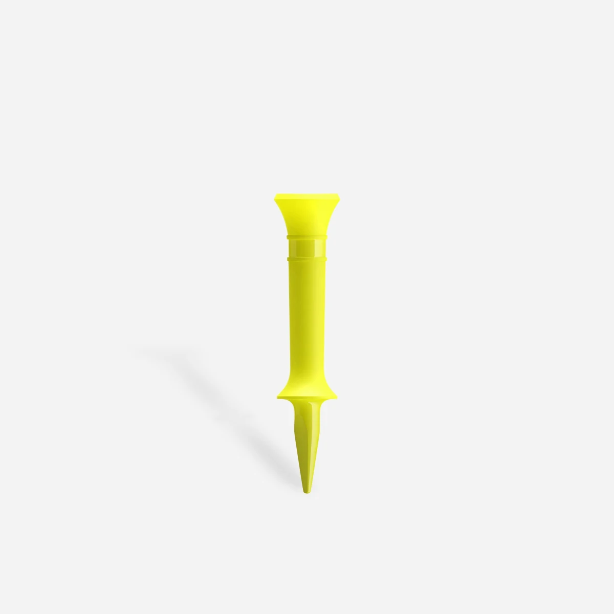 INESIS Vyvýšené plastové golfové tíčko 10 ks 40 mm žlté bez · záber 1