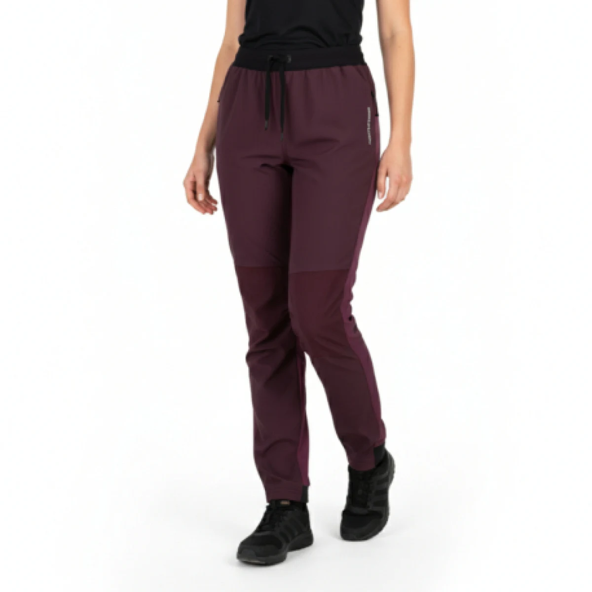 Dámske turistické zateplené nohavice NORTHFINDER RACHELLE-481plum · záber 1