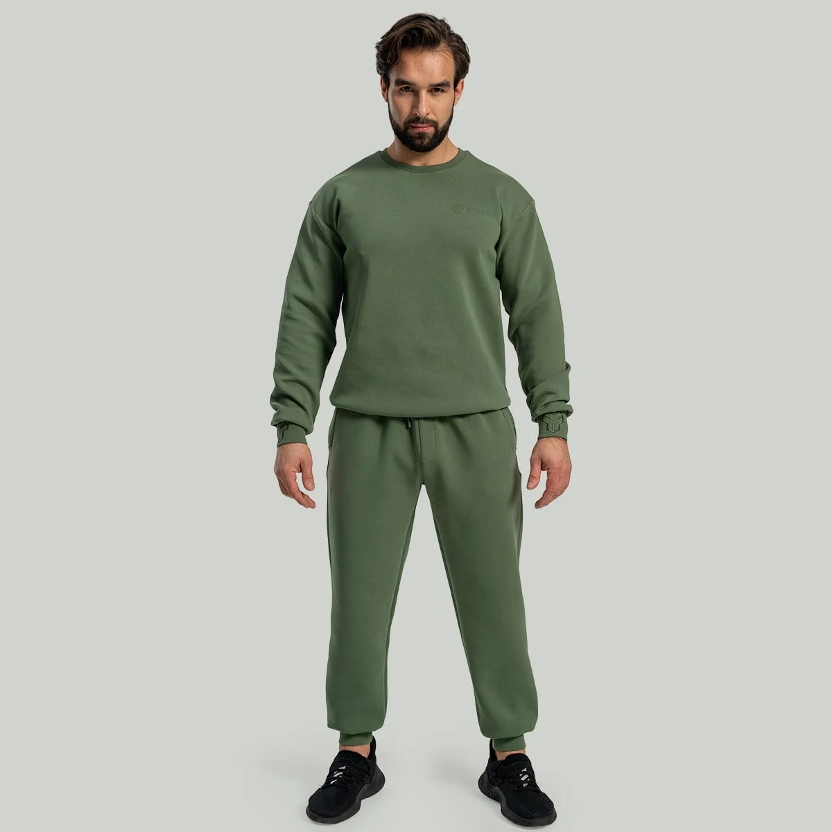 STRIX Mikina Relaxed Cedar Green - Velikost: XL | Barva: Zelená | Hmotnost: 0,613 kg | Balení: 32 · záber 4