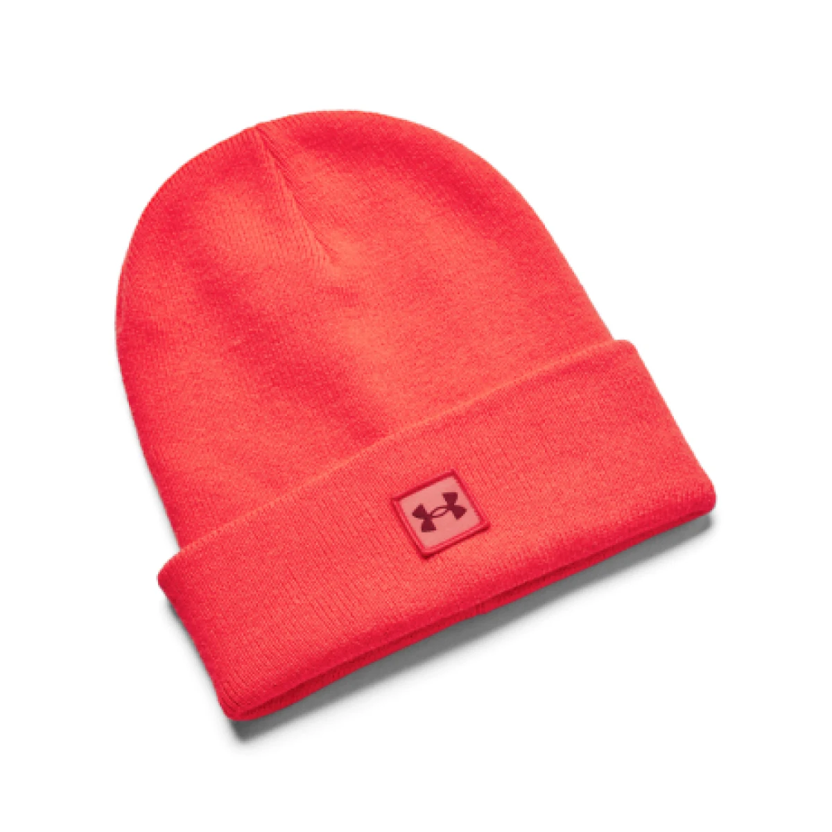 Pánská zimní čepice UNDER ARMOUR UA Halftime Cuff-RED · záber 1