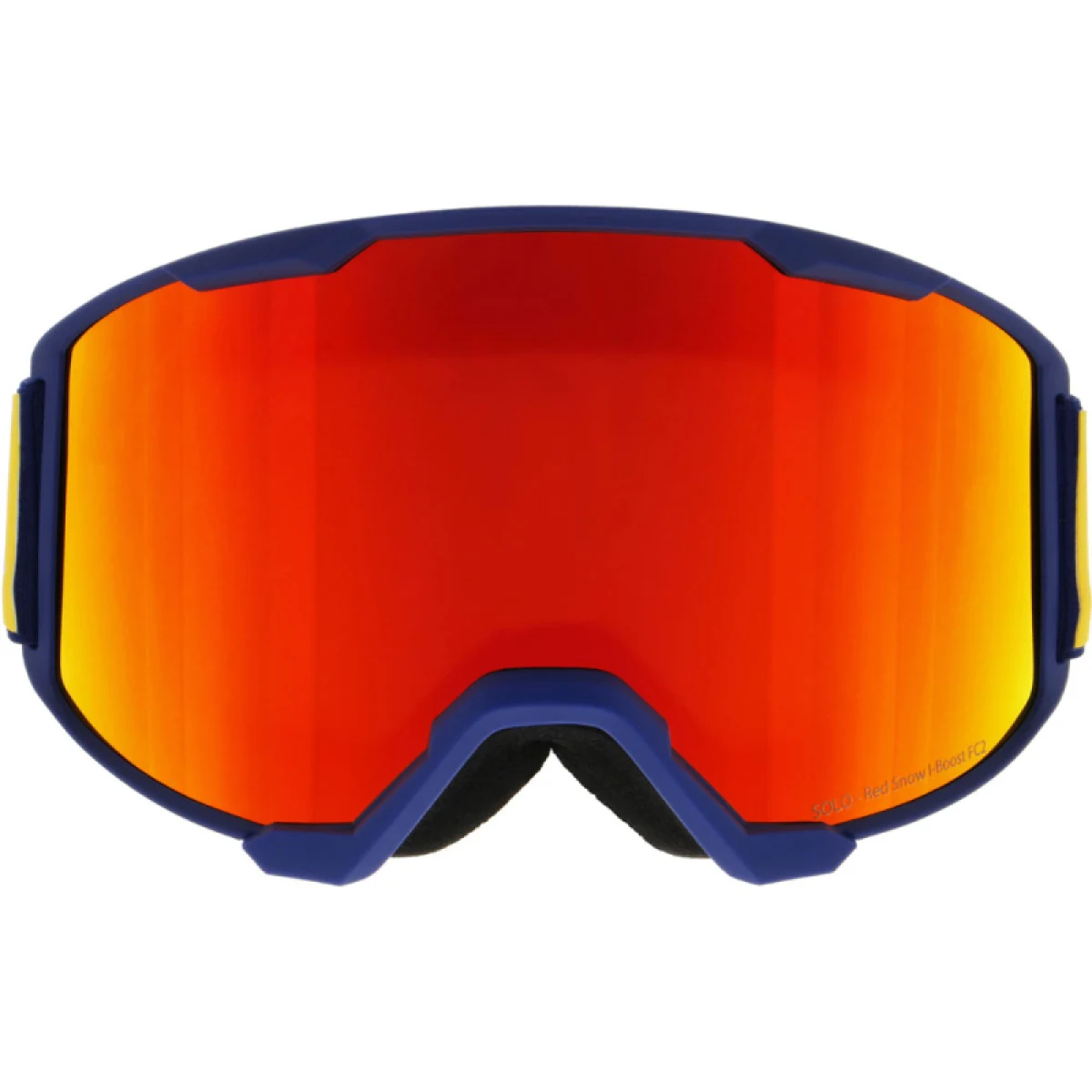 Lyžařské brýle RED BULL SPECT SOLO-001RE2, dark blue, brown with red mirror, CAT2 · záber 3