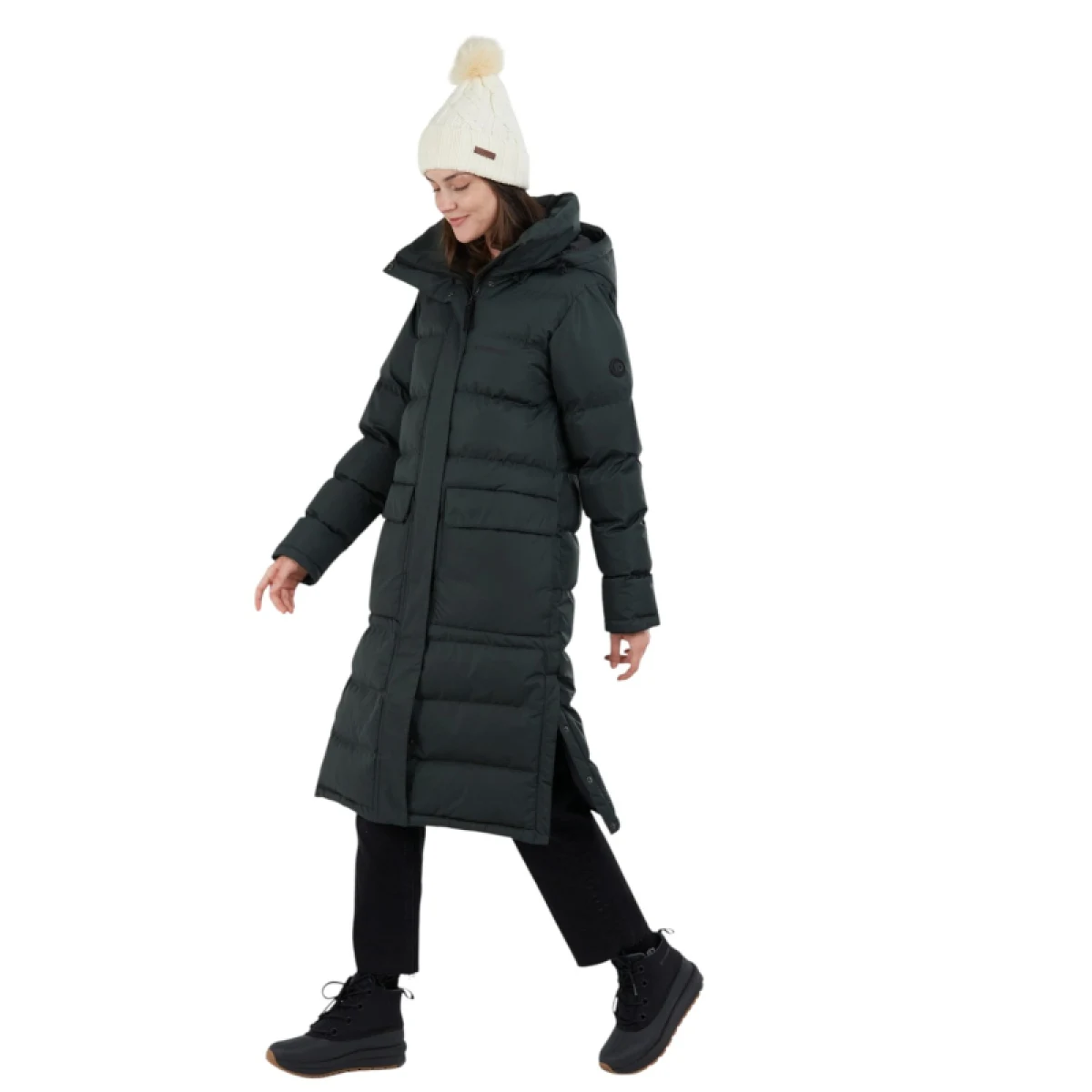 Dámská bunda FUNDANGO Sabina Padded Jacket-590- oliv · záber 3