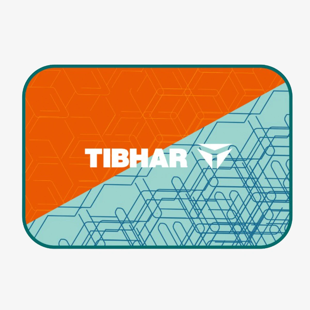 TIBHAR Obal Smash na stolnotenisovú raketu oranžovo-modrý bez · záber 1