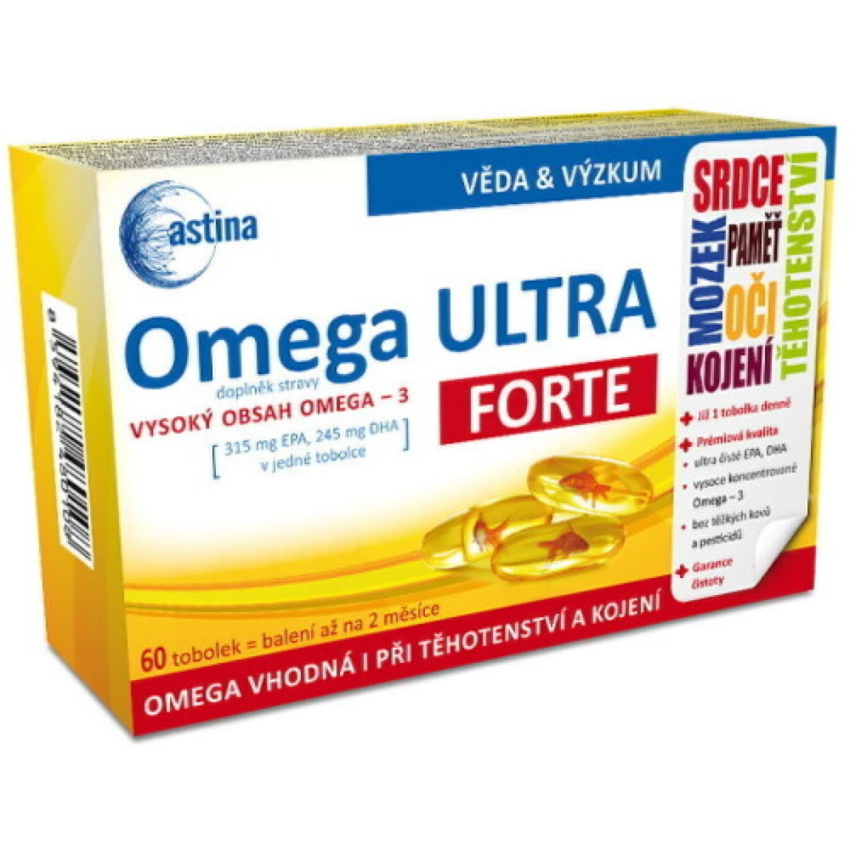 ASTINA Omega ultra forte 60 kapsúl · záber 1