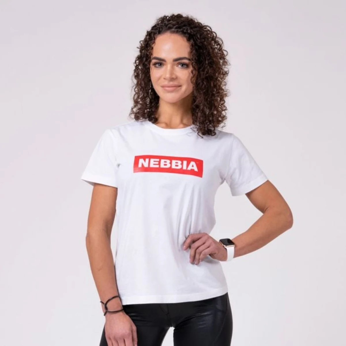 NEBBIA Dámske Tričko Basic White M · záber 1