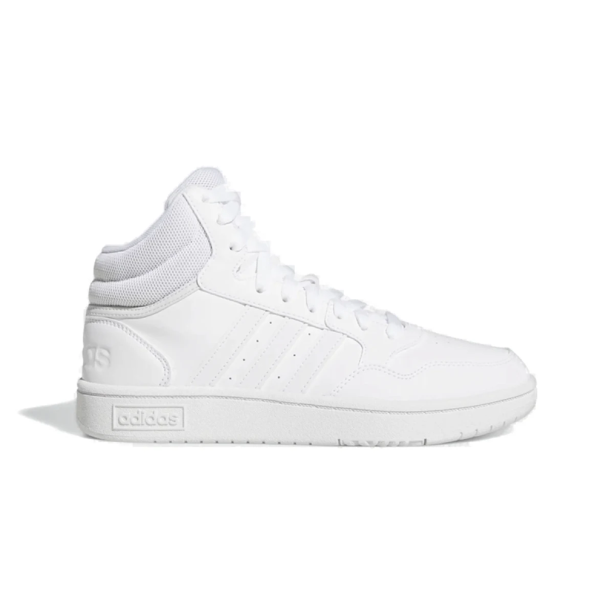 Dámská rekreační obuv ADIDAS Hoops 3.0 Mid cloud white cloud white dash grey · záber 2