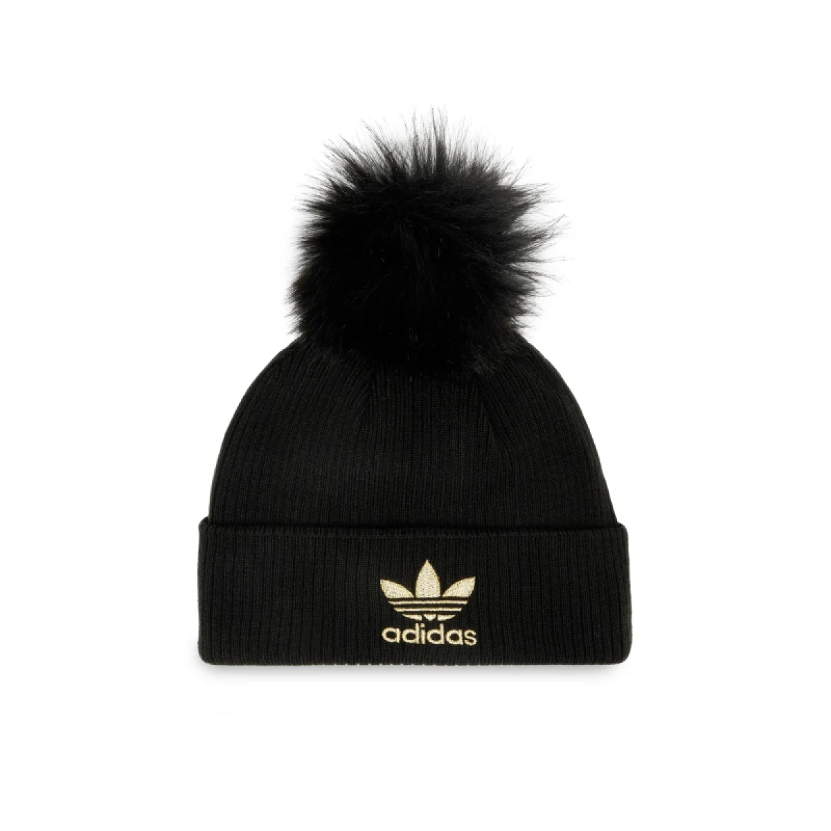 Zimní čepice ADIDAS ORIGINALS W FUR POM BEANI · záber 2
