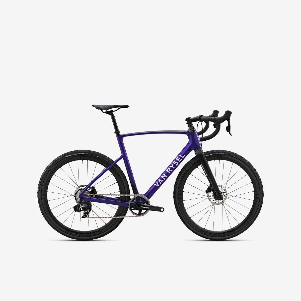 VAN RYSEL Bicykel na cyklokros RCX II FORCE AXS 12 rýchlostí fialový XL · záber 1
