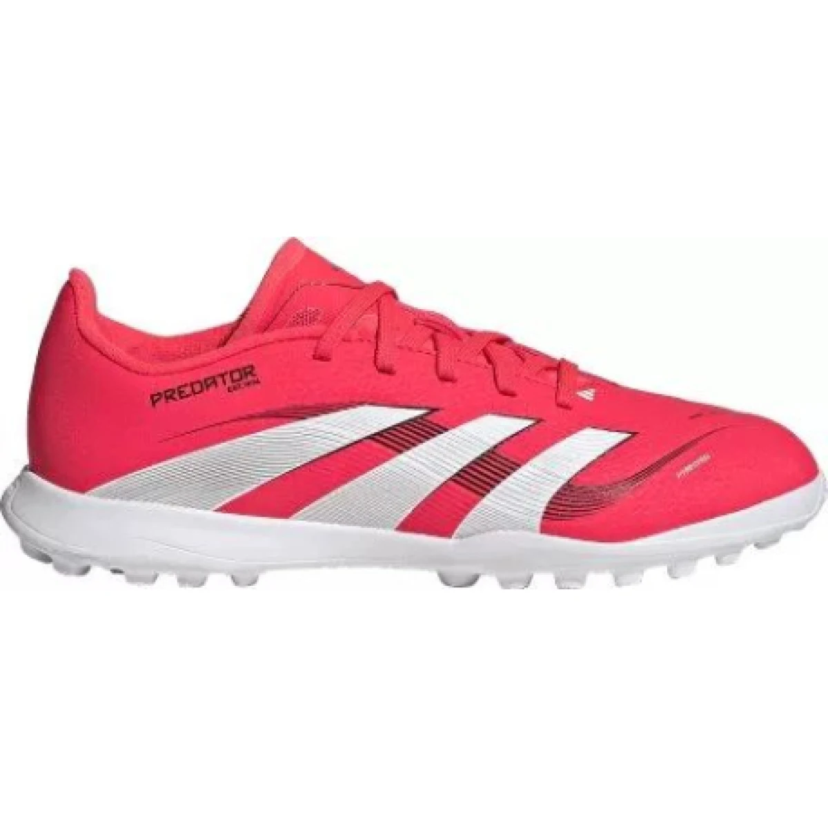 Chlapecké fotbalové kopačky turfy ADIDAS Predator League Jr lucid red cloud white core black · záber 1