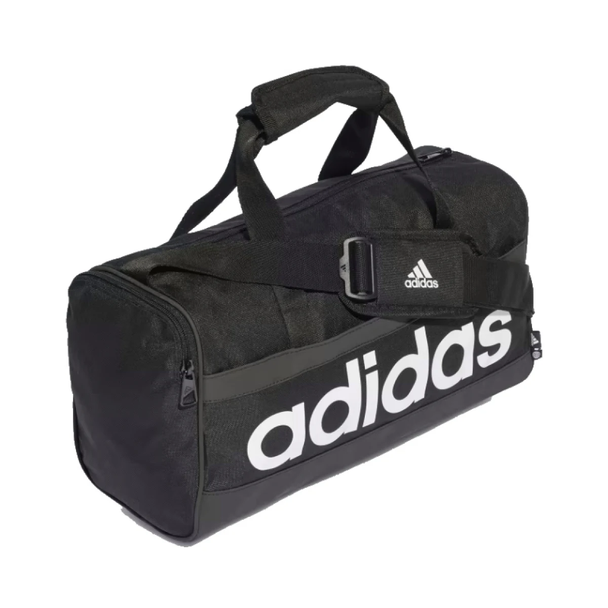 Dámská cestovní taška ADIDAS LINEAR DUF XS BLACK WHITE · záber 3