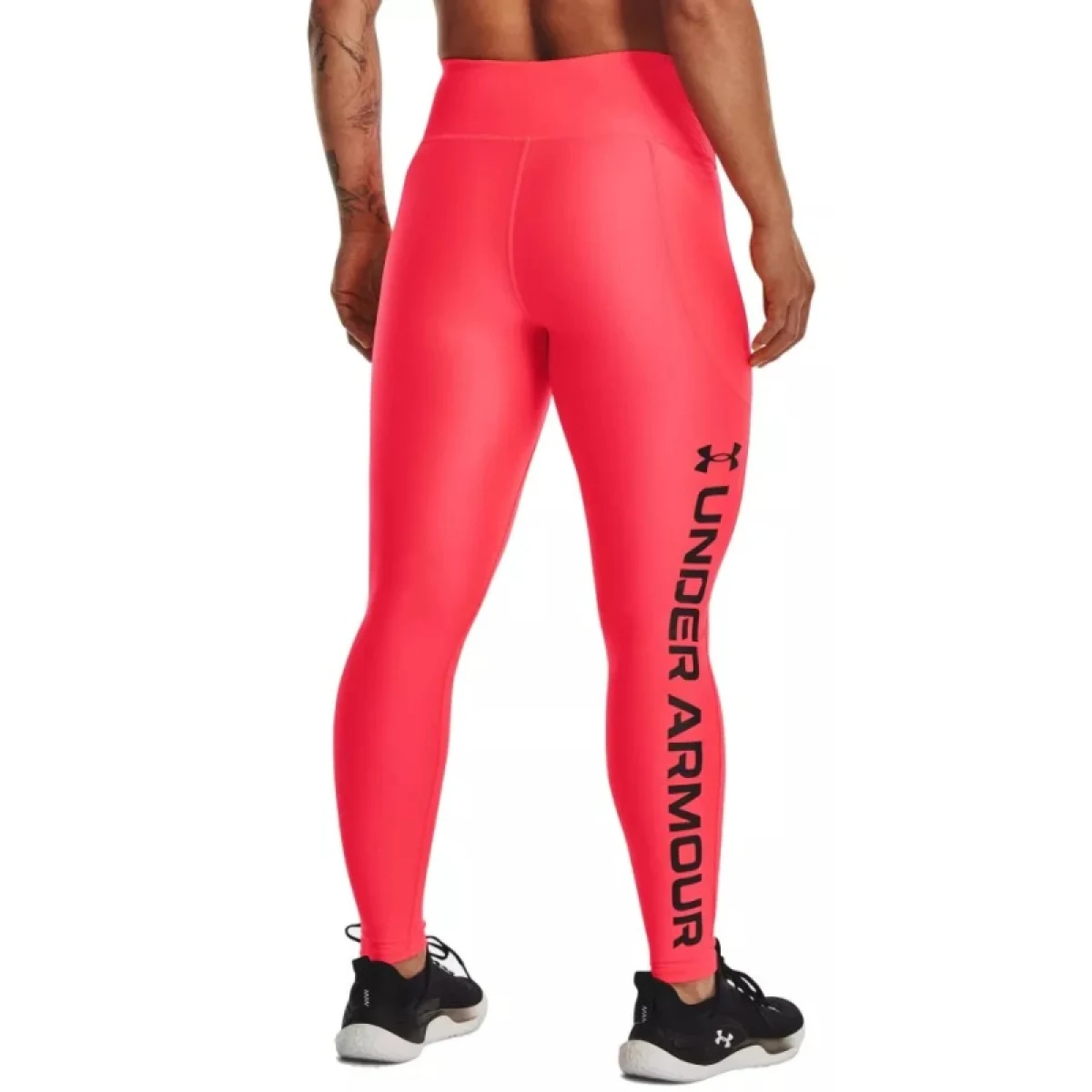 Dámské legíny UNDER ARMOUR Armour Branded Legging-RED · záber 2