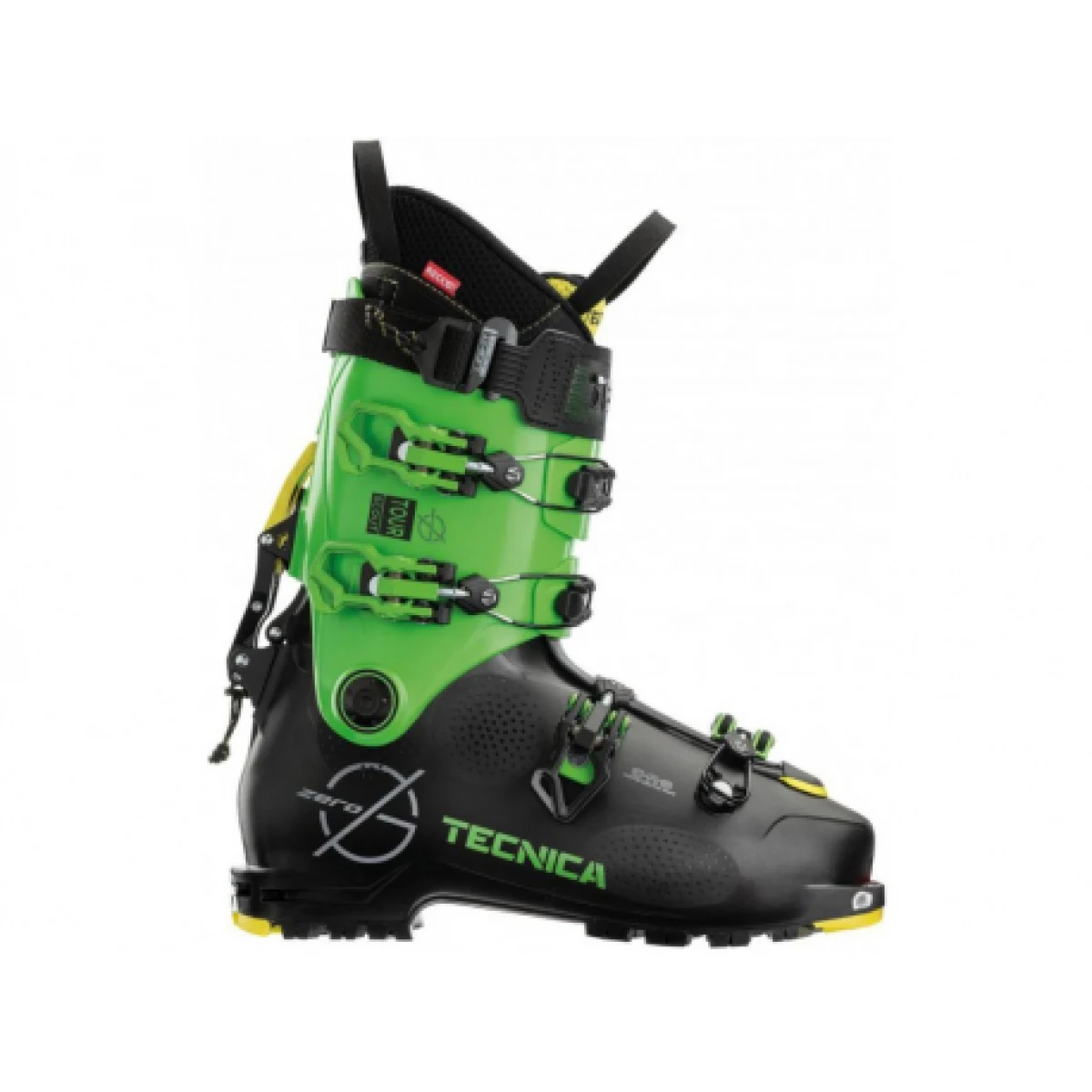 Pánské skialp lyžařské boty TECNICA Zero G Tour Scout, black green · záber 1