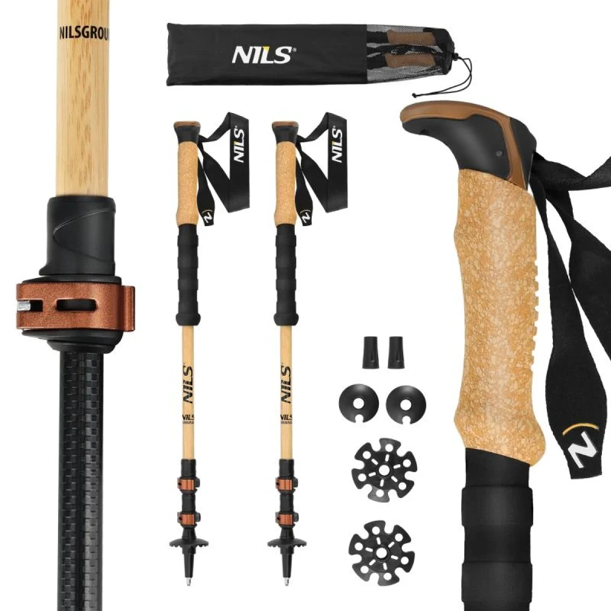 NILS Trekingové hole TK8606 · záber 1