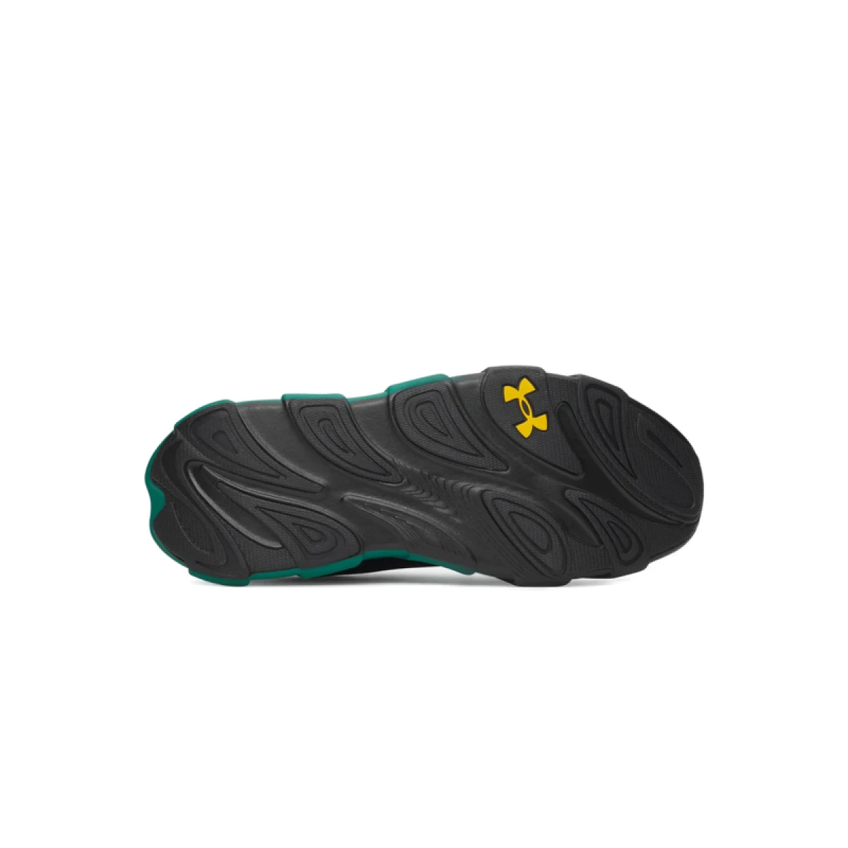 Férfi futócipők UNDER ARMOUR UA Halo Runner NM M black valiant green campus gold · záber 5