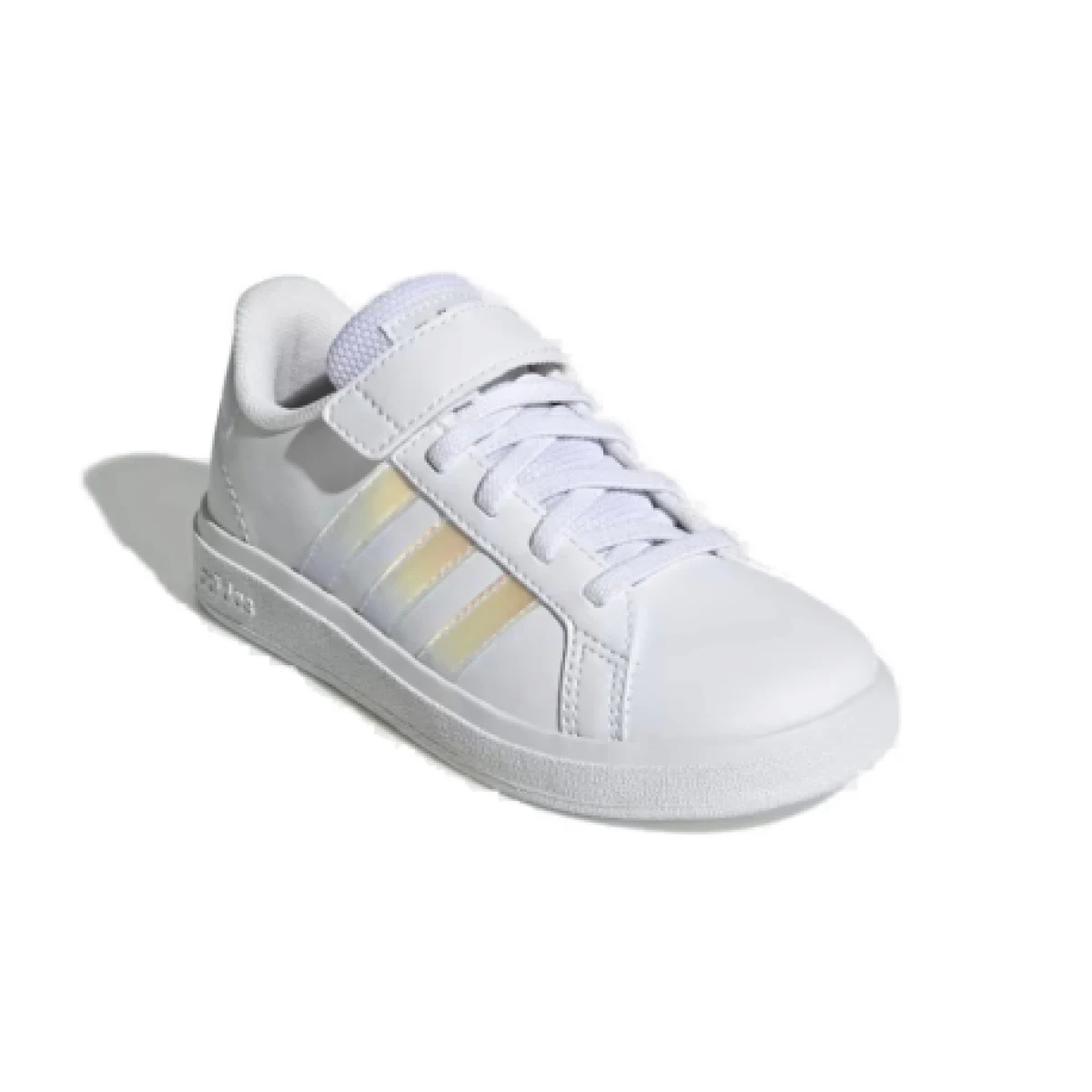 Dívčí rekreační obuv ADIDAS GRAND COURT 2.0 EL FTWWHT IRIDES FTWWHT · záber 1
