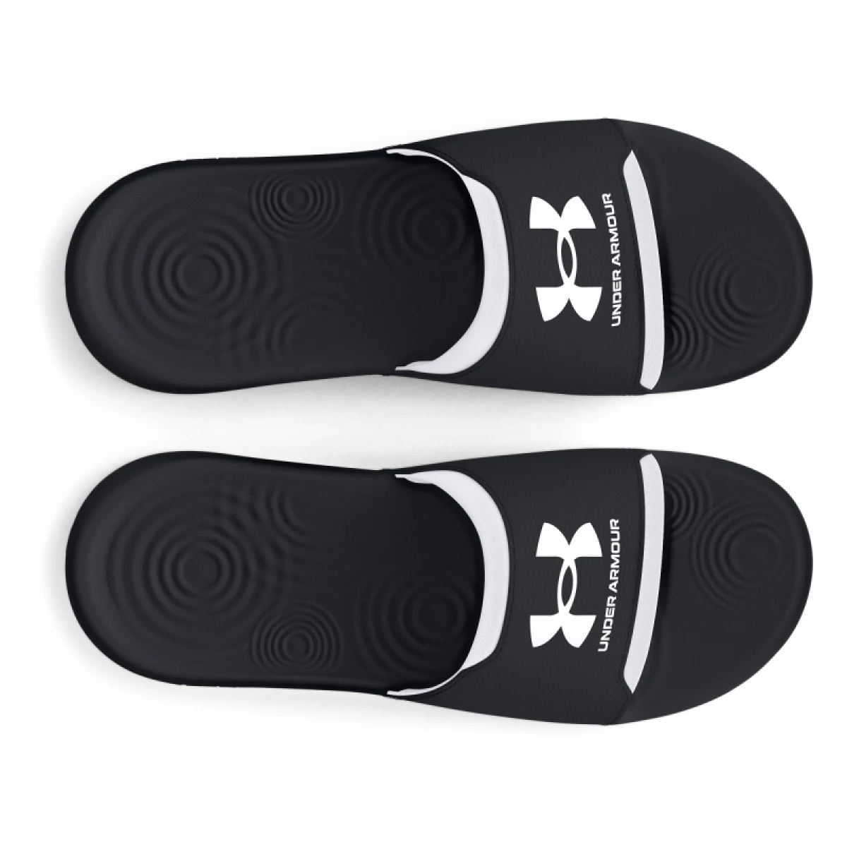 Pánské pantofle (plážová obuv) UNDER ARMOUR UA M Ignite Select black black white · záber 4