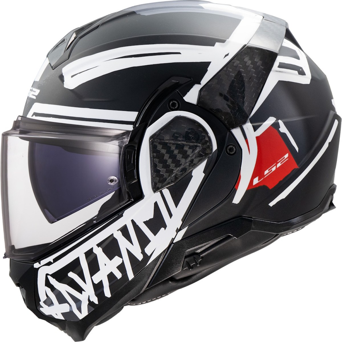 LS2 FF910 Advant II Tape Black 3XL (65-66) · záber 1