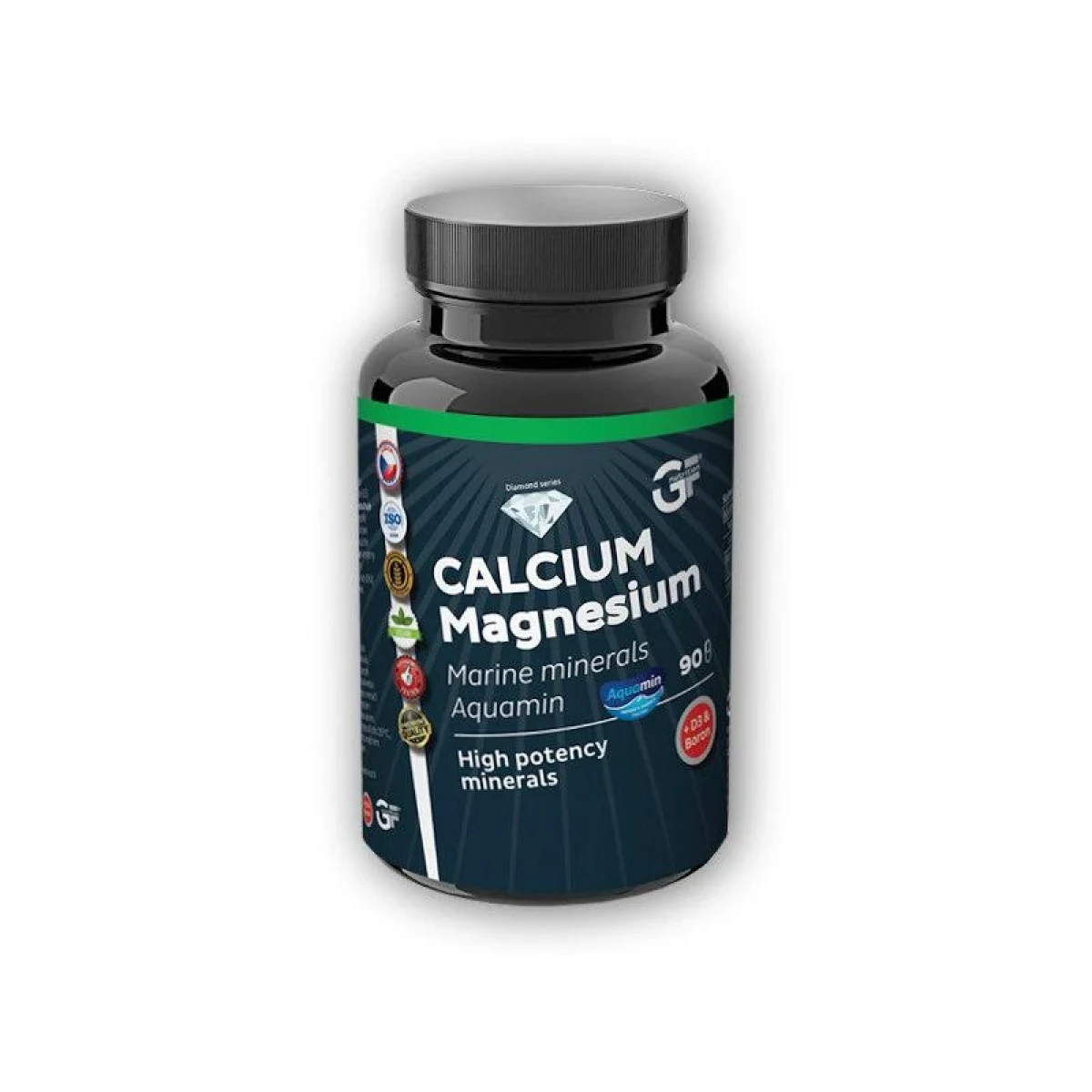 GF nutrition Calcium Magnesium + D3 Boron 90 kapslí · záber 1