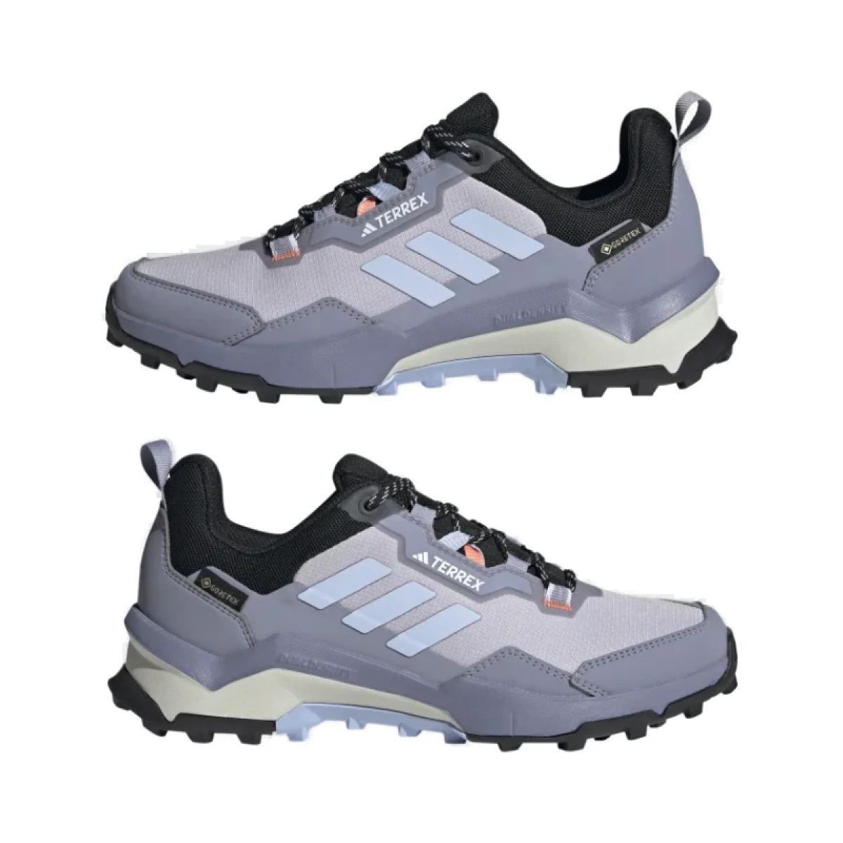 Dámská nízká turistická obuv ADIDAS Terrex AX4 GTX silver violet blue dawn solar gold · záber 3
