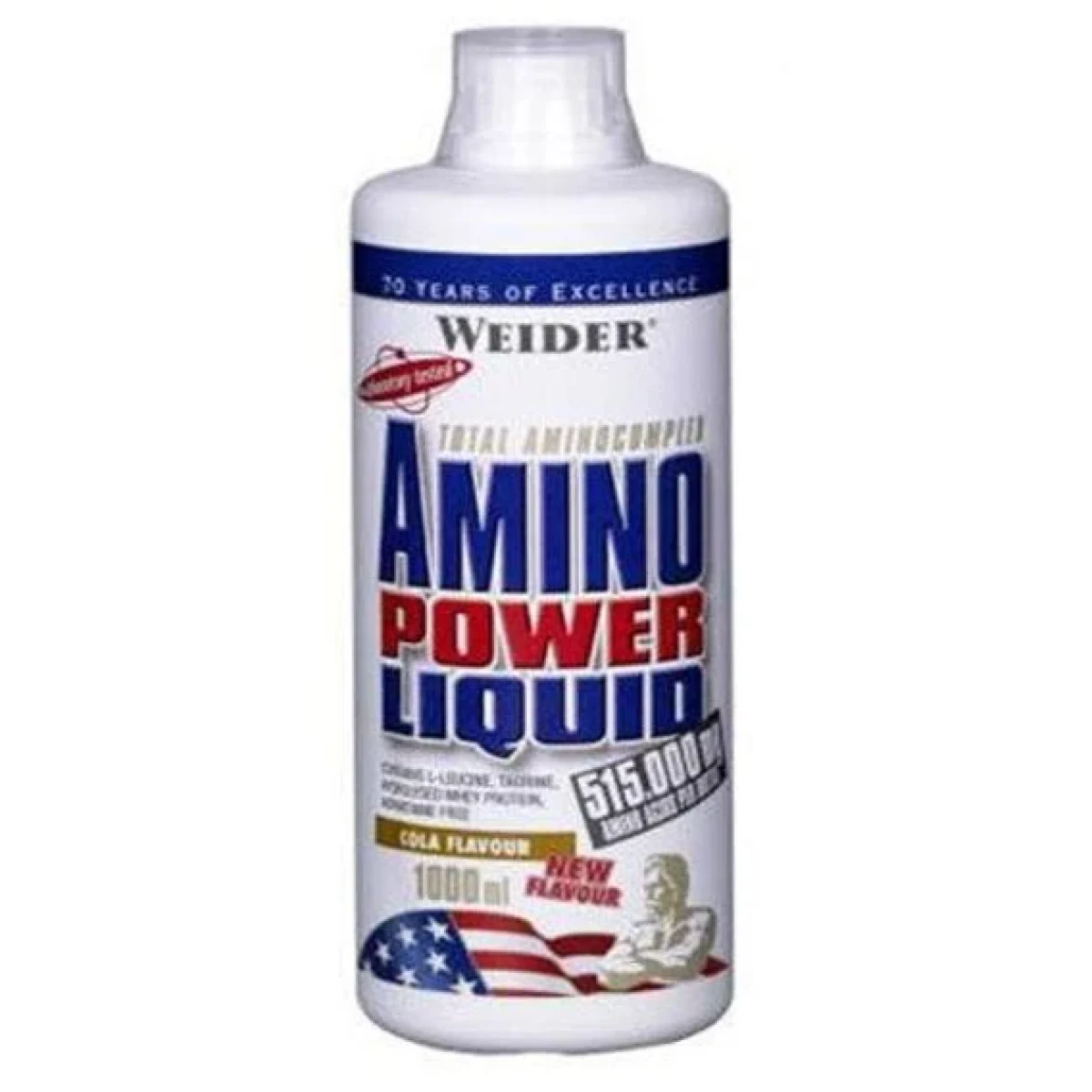Weider Amino Power Liquid 1000ml - Barva: Vícebarevná | Příchuť: Brusinka · záber 1