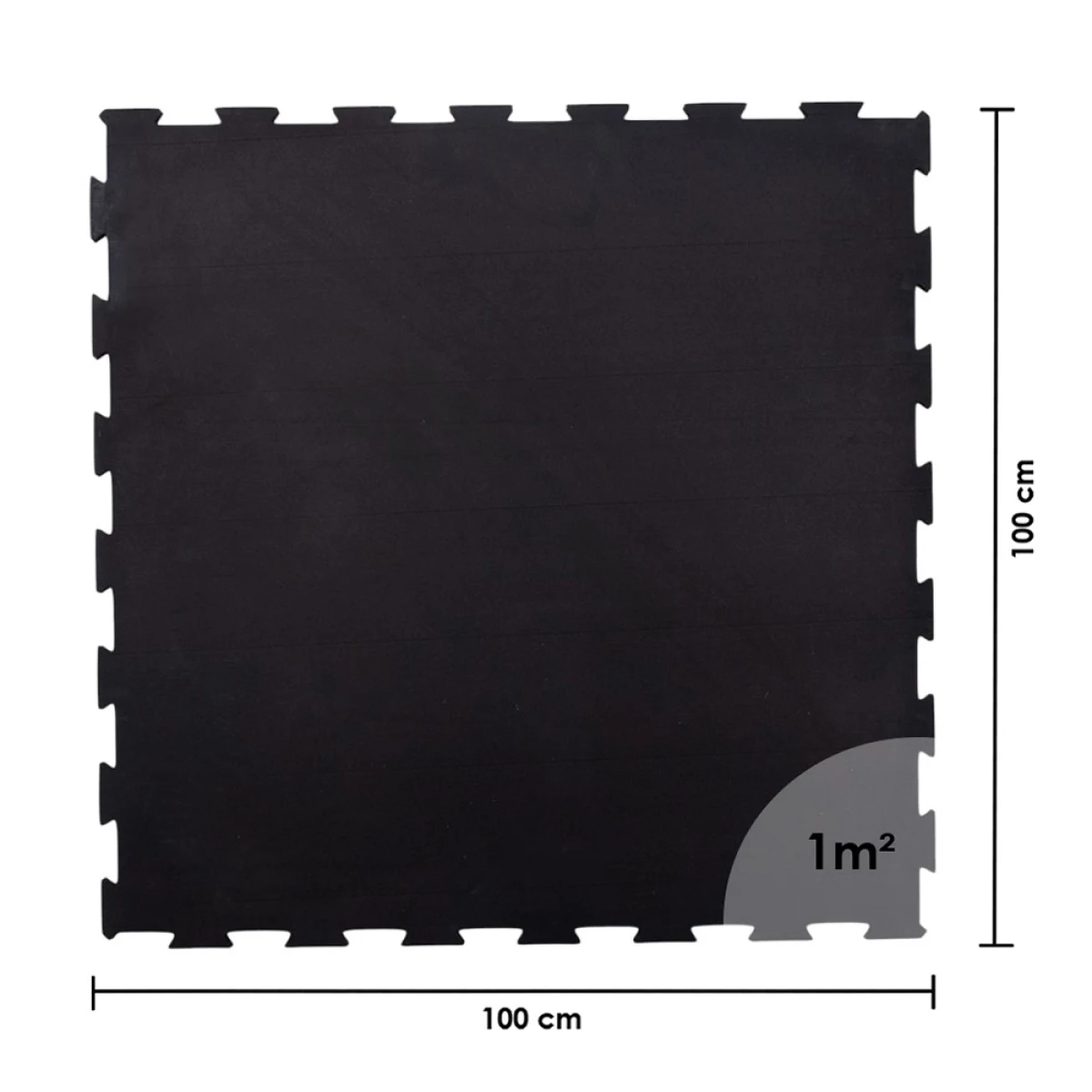 Záťažová podložka inSPORTline Puzleto 100x100x1,5 cm · záber 1