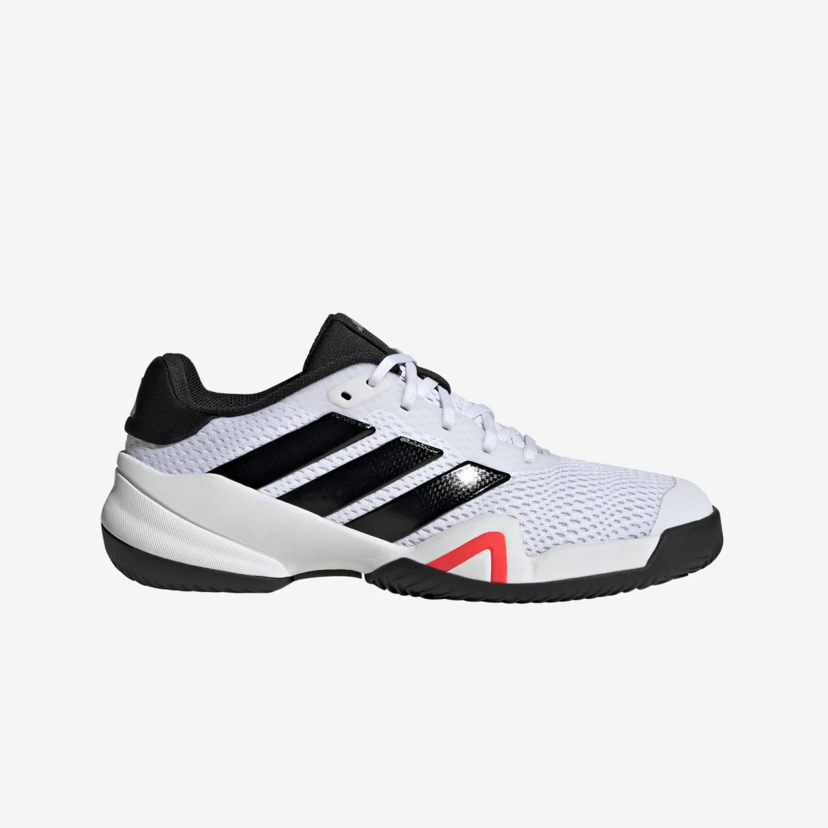 ADIDAS ADIDAS Barricade Jr detská tenisová obuv bielo-čierno-červená 36 · záber 1