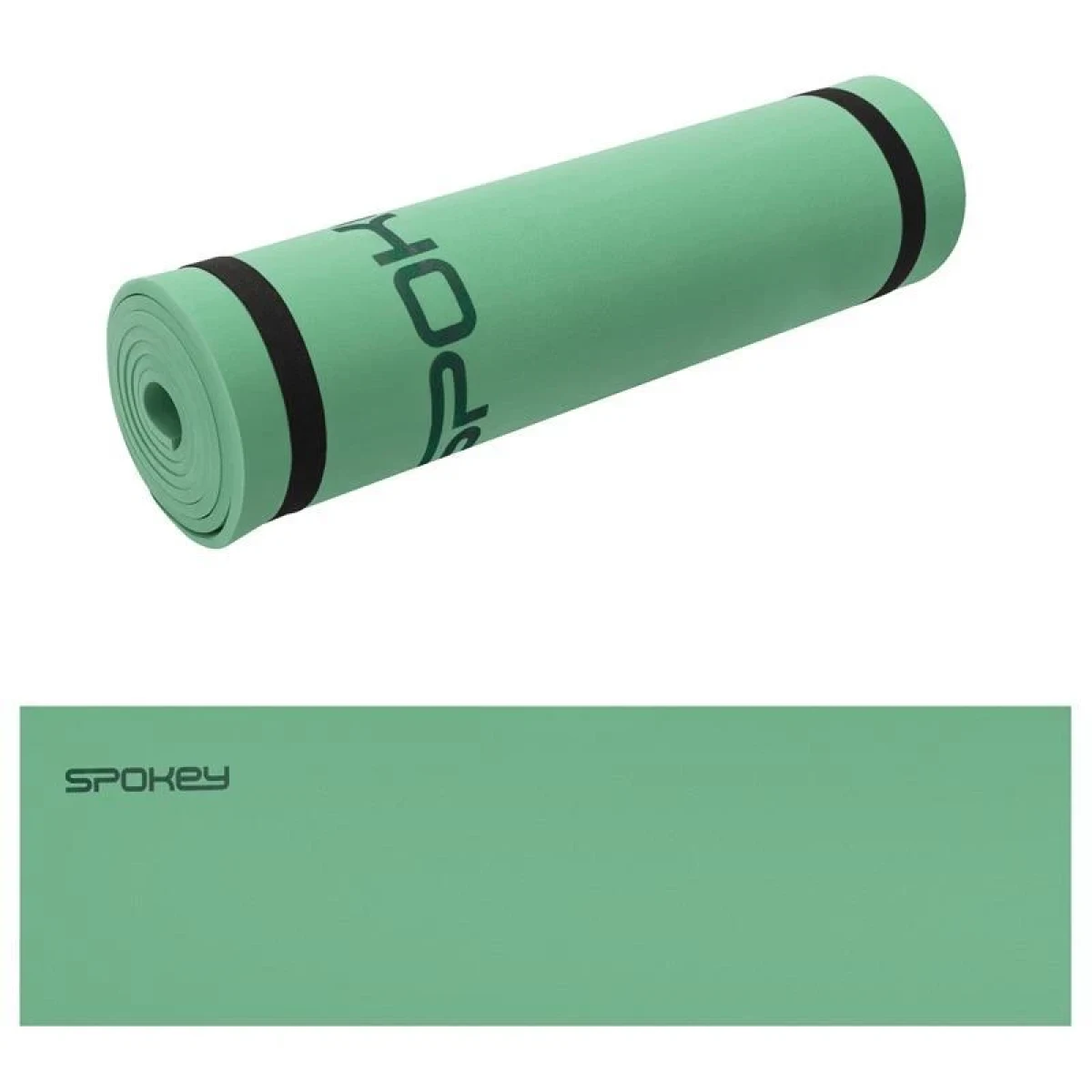 Fitness podložka SPOKEY DRIFTER GREEN Turistická karimatka, 180 x 50 x 0,7 cm · záber 1