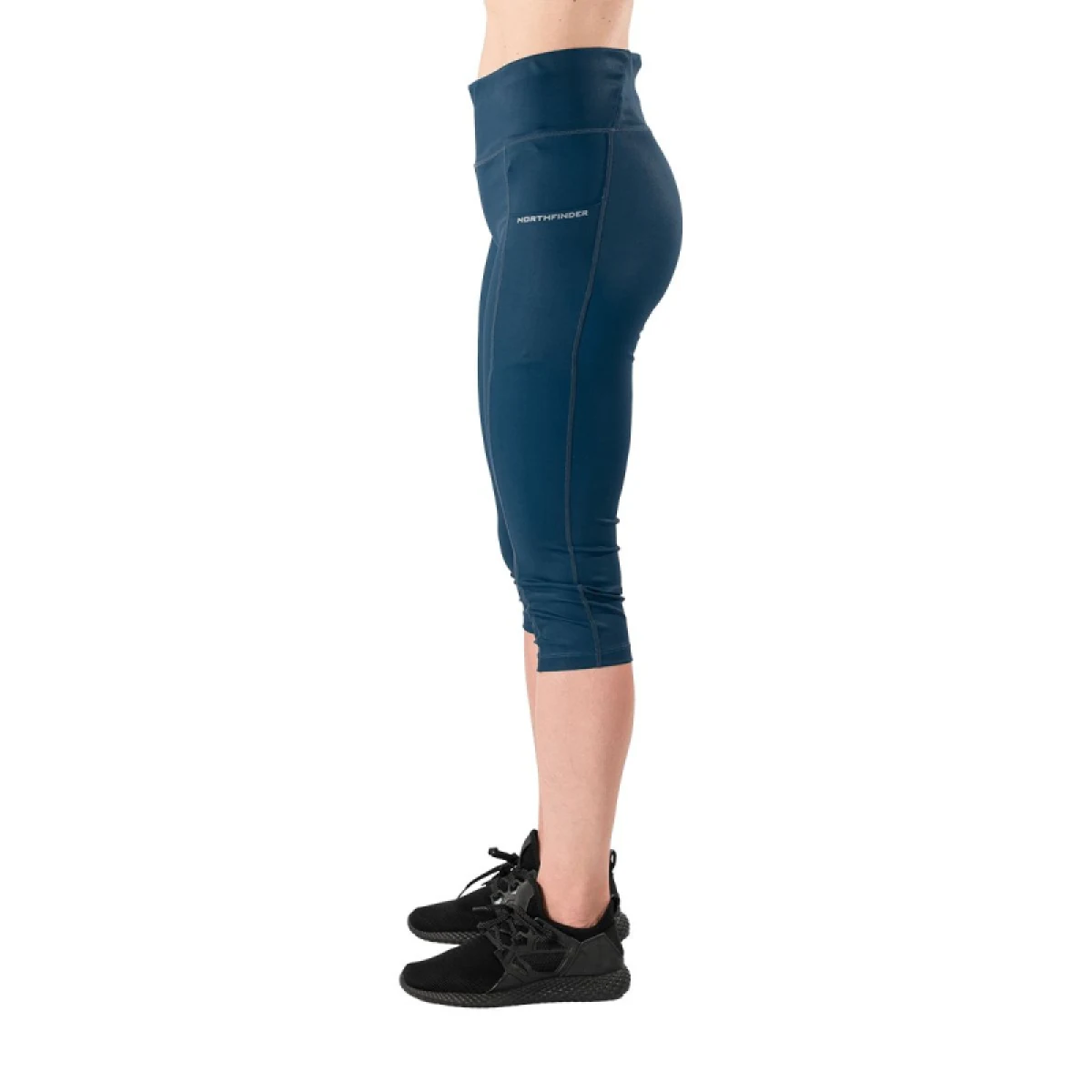Dámske turistické legíny NORTHFINDER TRIAN-526inkblue · záber 3