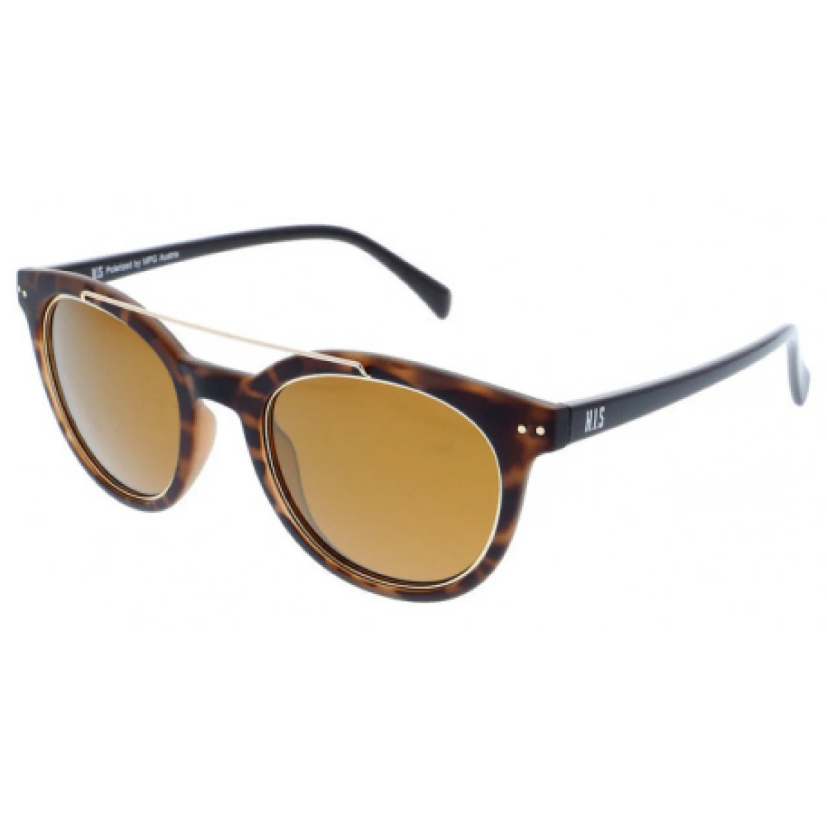 Slnečné okuliare H.I.S. POLARIZED HPS88102-2, brown pattern, brown, 50-22-143 · záber 1