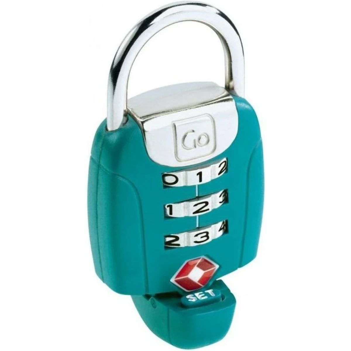 Go Travel zámek TSA Twist N Set Lock green · záber 1