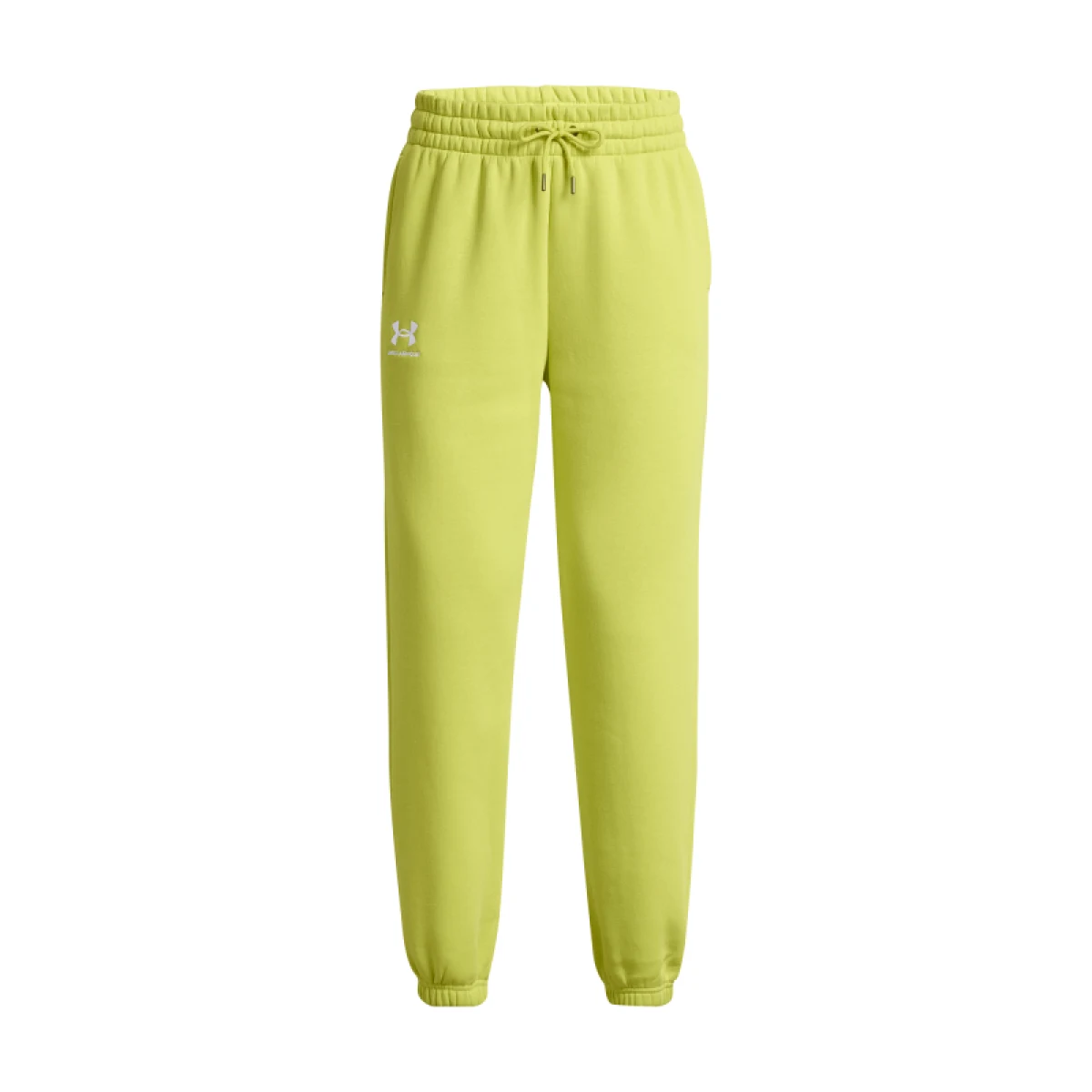 Dámské tepláky UNDER ARMOUR Essential Fleece Joggers-YLW · záber 5